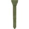 Ekena Millwork 3 1/2"W x 7 1/2"D x 14"H Extra Large Rojas Wood Vintage Decor Corbel, Restoration Green CORWD03X07X14RJGR - alternate 3